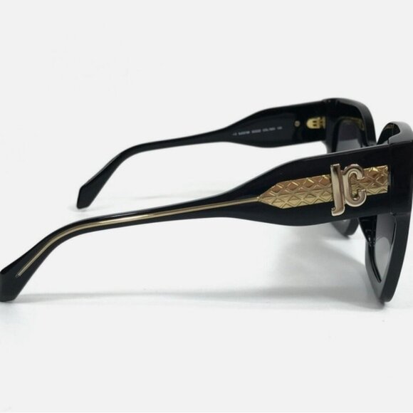 Just Cavalli SJC019K 52mm Sunglasses & Case Black main image 5